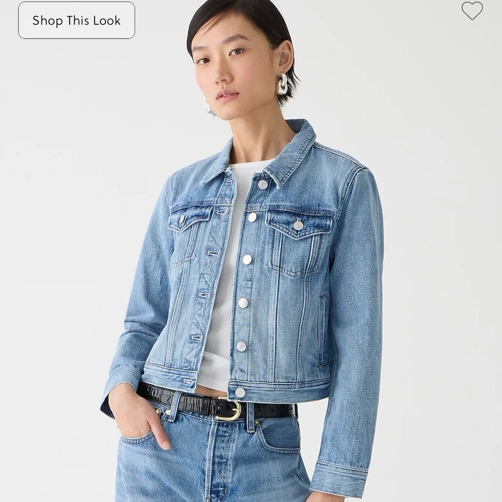 J. Crew Light Blue Denim Jean Jacket